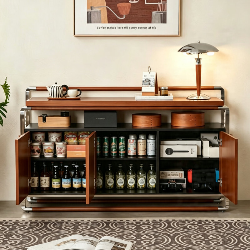 Buffet haut de gamme de style rétro