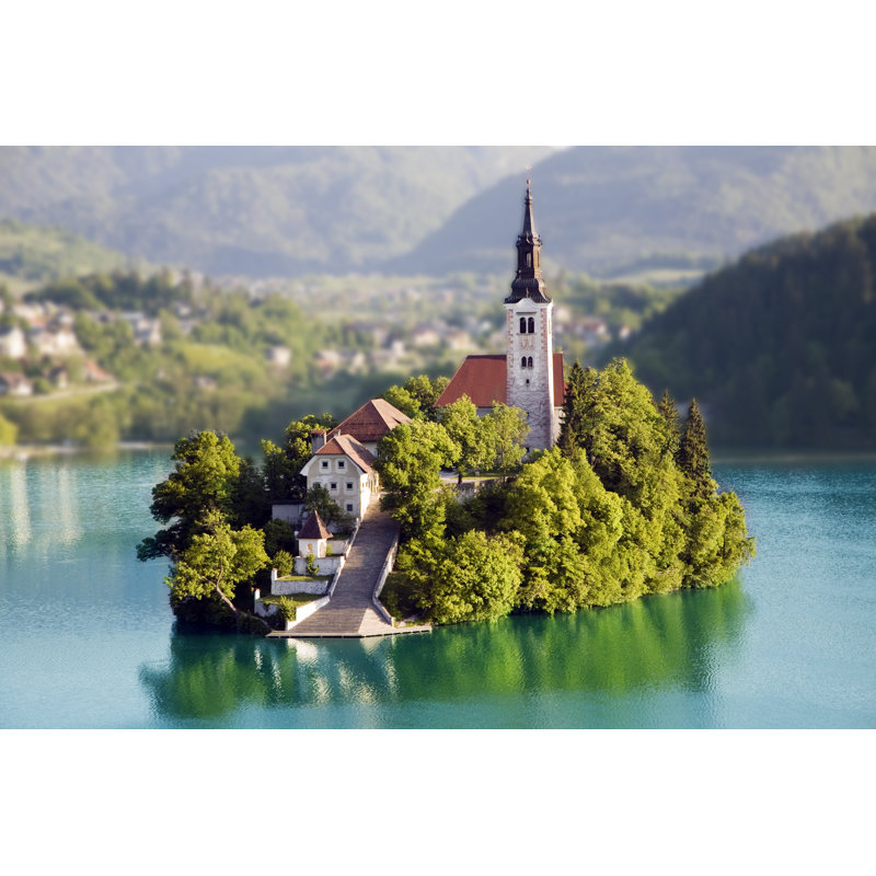 «Bled Island», reproduction sur toile tendue, H 32 po x l 48 po x P 1 po