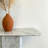 Italian-style modern marble console table