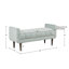 Banc d'appoint rembourré moderne