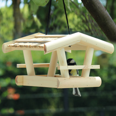 Gaubert Wood Suspended Feeding Station