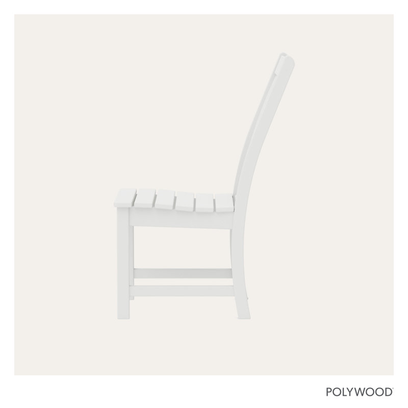 Chaise d'appoint POLYWOOD Vineyard, Blanc