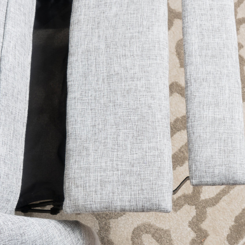 Fauteuil inclinable, Tissu gris pâle