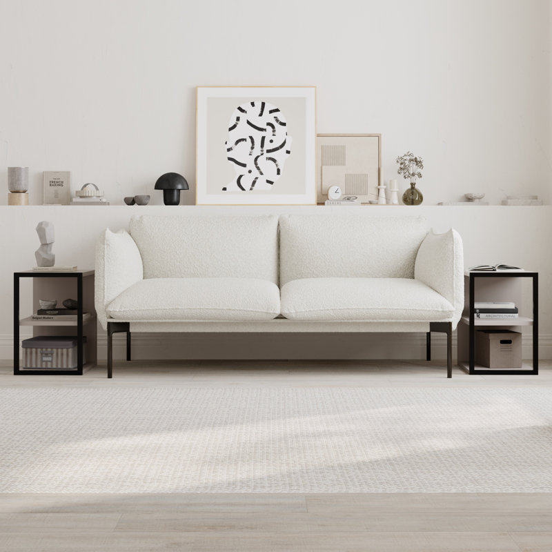 Sebi Side Table Set, Light Mocha