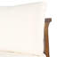 Chaise de salle à manger d'extérieur en bois d'acacia (ensemble de 4)