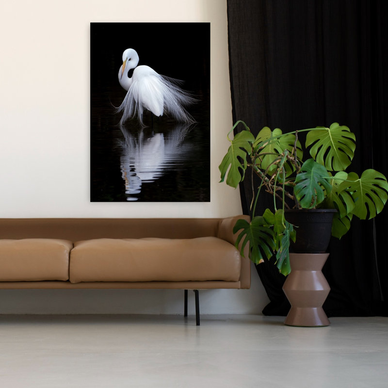 Art contemporain Art paisible et paisible, H 48 po x l 32 po