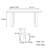 Simple white rectangular rock dining table set-106445865