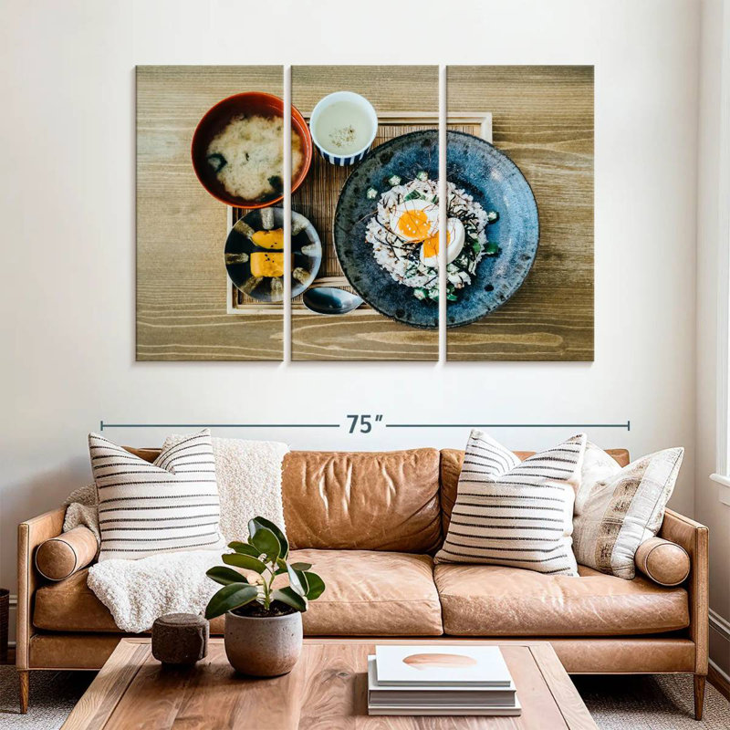 Repas japonais Yarlin, H 42 po x l 65 po