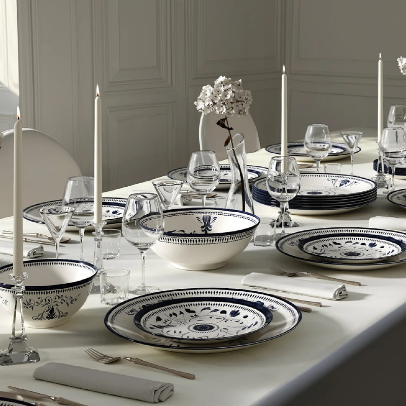 Bruges Porcelain Dinner Plate
