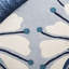 Tapis bleu / ivoire en laine / coton touffeté à la main Soho-1756215922