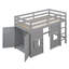 Lit mezzanine avec rangement intégré 58,5 po-94422852