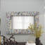 Multi Coloured Paper Handmade Recycled Magazine Frame Room Wall Mirror,
