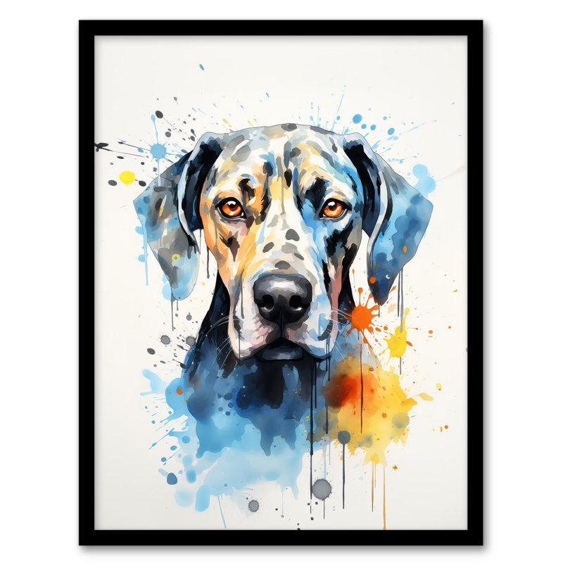Great Dane - Single Picture Frame Print