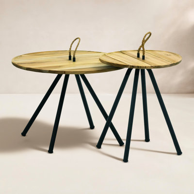 Woburn 23" Teak Patio Table