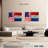 Borges USA And Dutch Flags-111835137