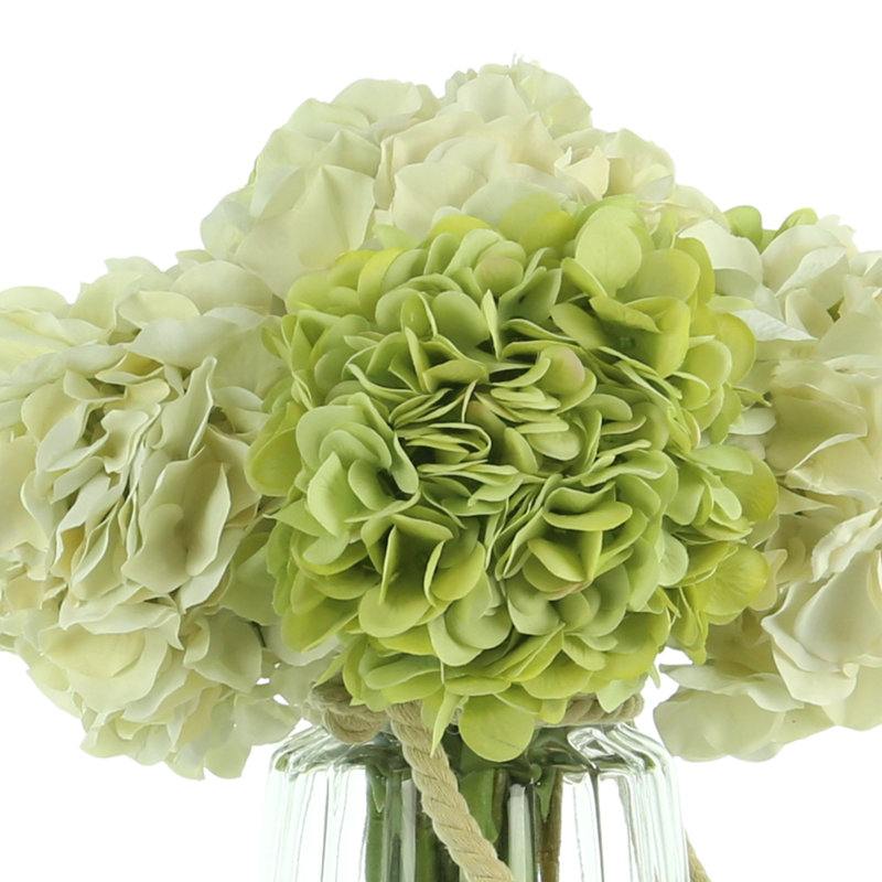 Hydrangea Arrangement in Vase