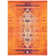 Hertzler Oriental Orange / Multi Area Rug