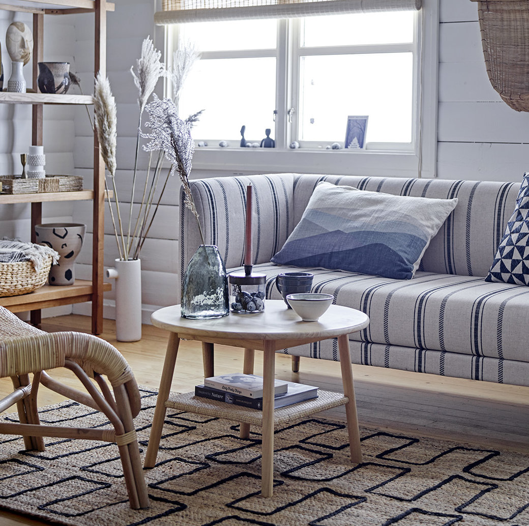 Bloomingville Table basse Camma en pin naturel - 