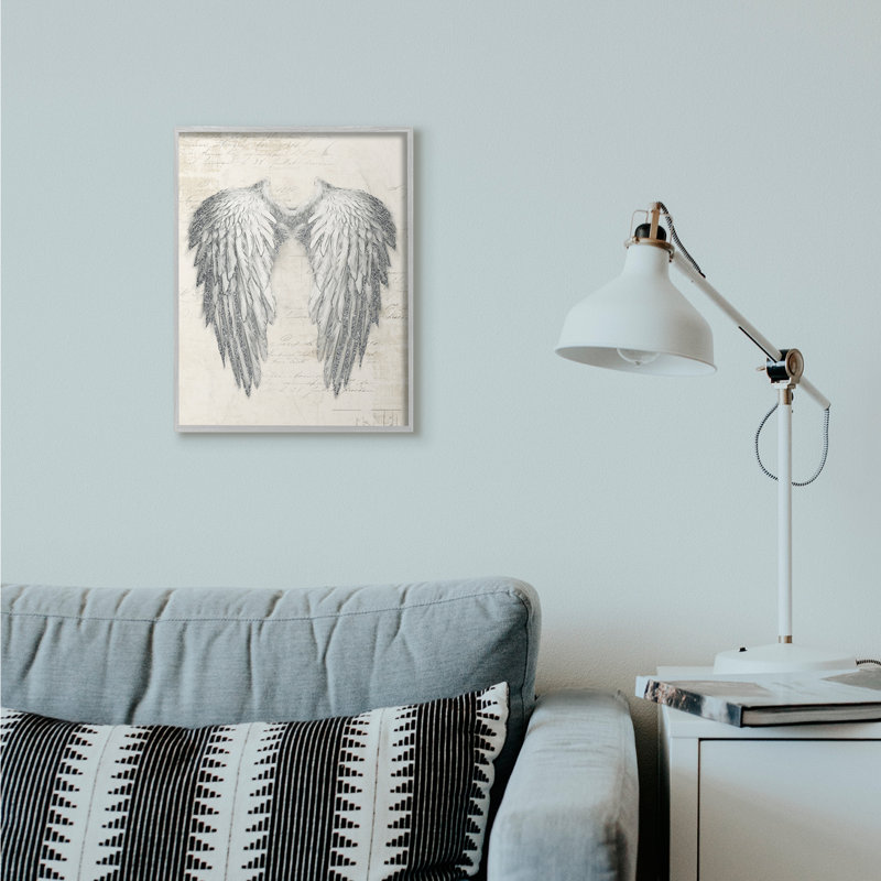 « célestement », impression sur toile, "" the main silver parchemin design "par line studio-, Estampe numérique Farmhouse