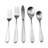 David Shaw Silverware Monet Stainless Steel Flatware Set - Service for 4