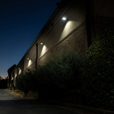 20w Solar Security & Area Light With Motion Sensor And Timer