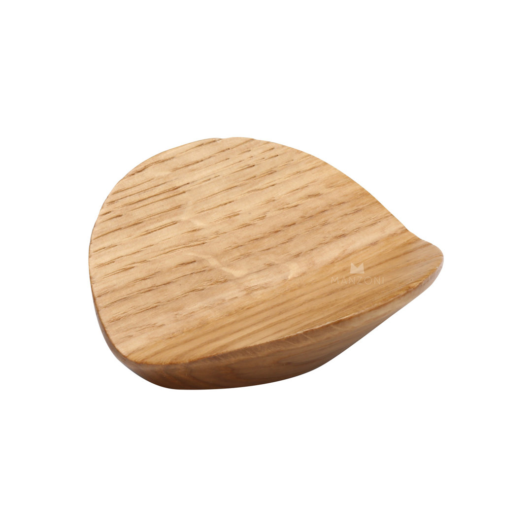 Designer Wood Wing Cabinet Knob Manzoni 