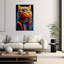 Chat orange élégant-129145172
