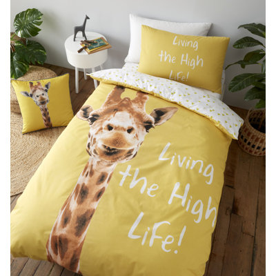 Giraffe Duvet Cover Set with Pillowcases