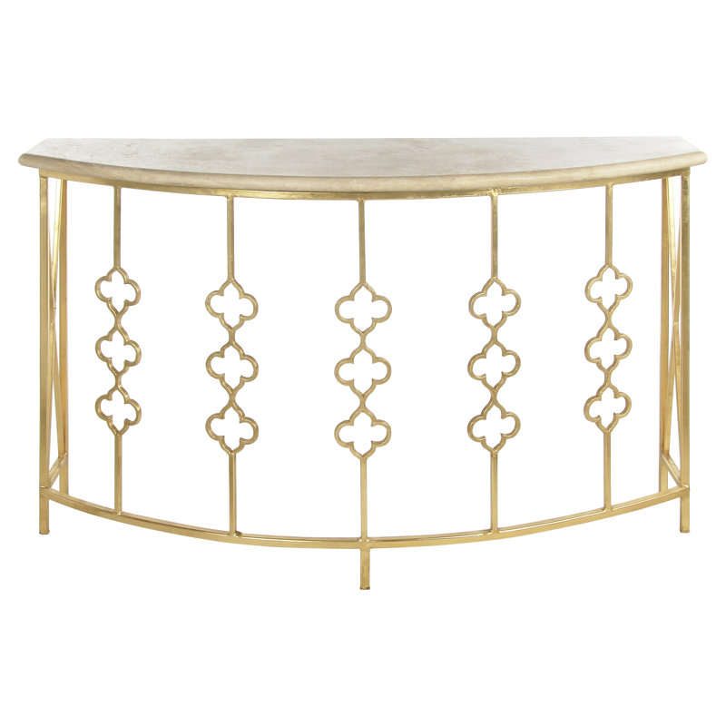 Quatrefoil 60" Console Table
