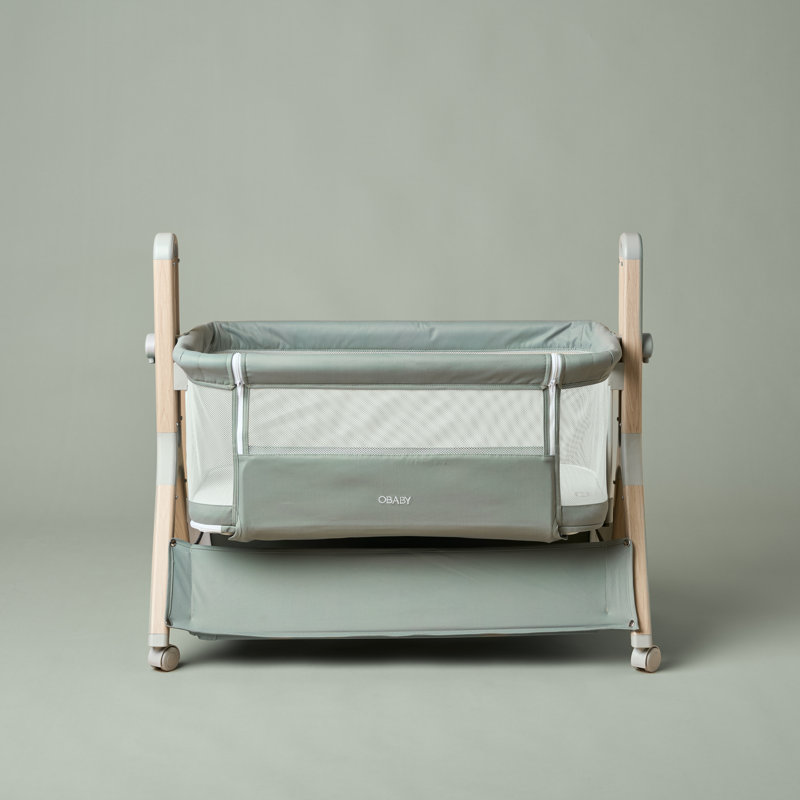 Cloud Bedside Crib, Sage