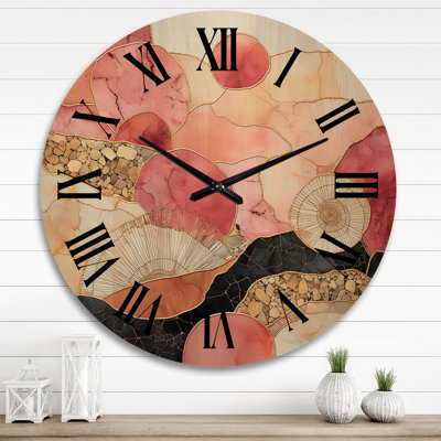 Horloge murale Escape To Serenity