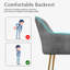 Fauteuil en velours l 23,5 po Hassania-361773441