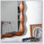 Miroir Mid-Century Mid-Century Modern Swirl