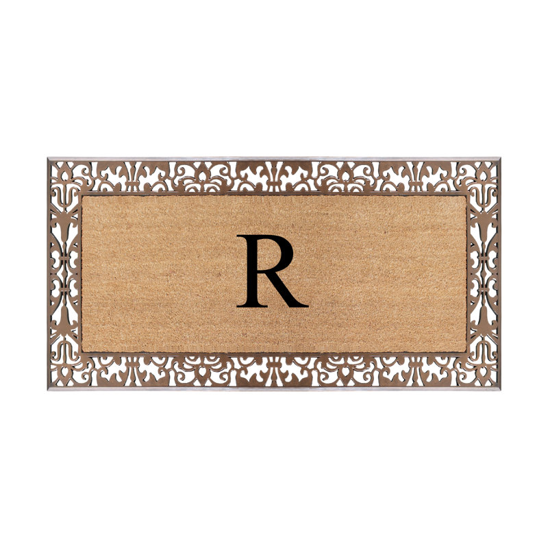 Tapis de porte antidérapant Dyari Natural, R