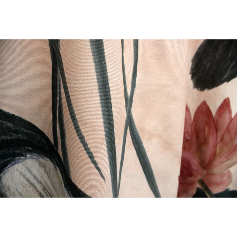 Velvet Blackout Curtain Panel Pair, 148 W x 350 D cm