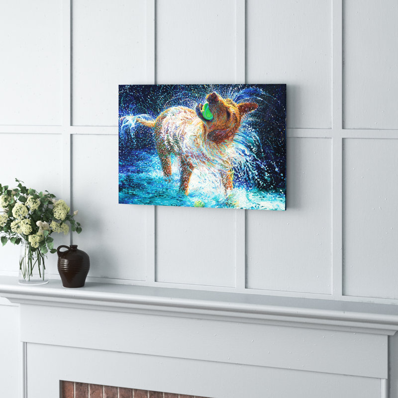 The Juggler by Iris Scott - Wrapped Canvas Painting, 66.04 cm H x 45.72 cm W x 3.175 cm D