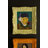 SET OF THREE FRAMED ACRYLIC PORTRAIT PAINTINGS