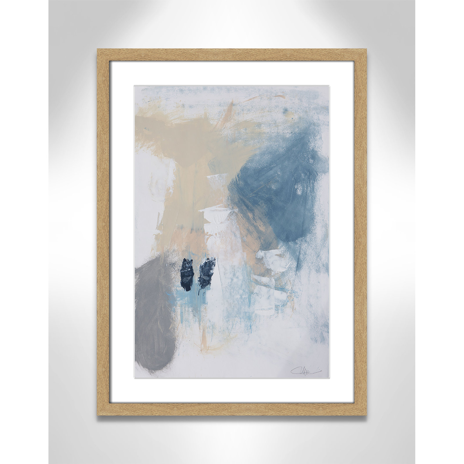 Coastal Carnival II Print by Casa Fine Arts, White, 23" H x 17" W x 1.25" D, Natural Single Picture Framed Paper