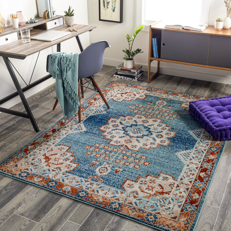 Aldusa Oriental Indoor Rug, Rectangle 7'10" x 10'