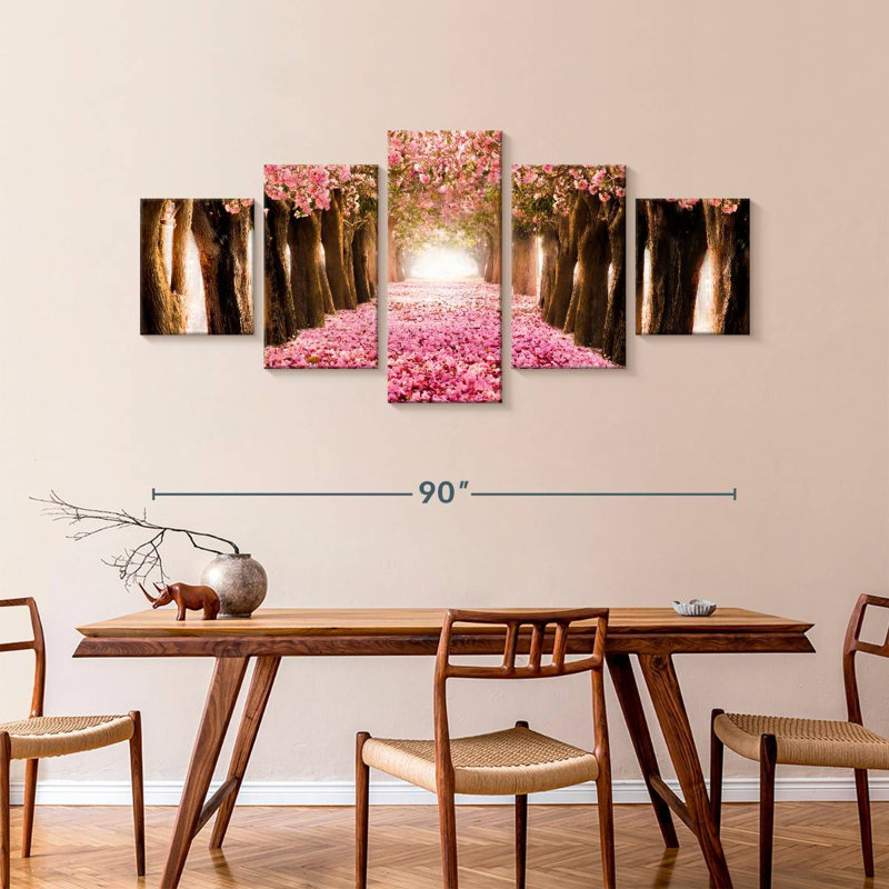 Sakura Season, 42" H x 92" W