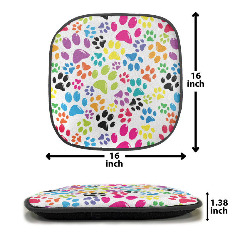 Outdoor 1.38'' Dining Chair Seat Cushion