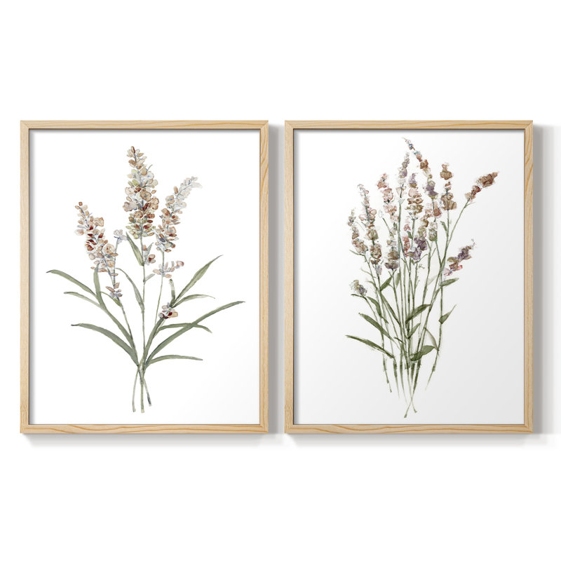 Reproduction encadrée Dicat Botanical I-Premium - prête à être accrochée - aucun clou requis - aucun clou requis