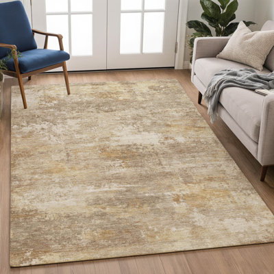 Tapis abstrait lavable à la machine de qualité supérieure Mayfield AMF2369