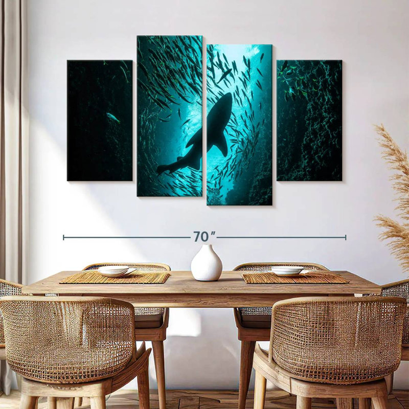 Brampt Shark Depth, 42" H x 68" W