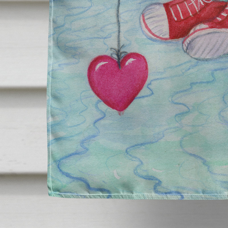 Drapeau de jardin Boel Valentine, H 28 po x l 40 po