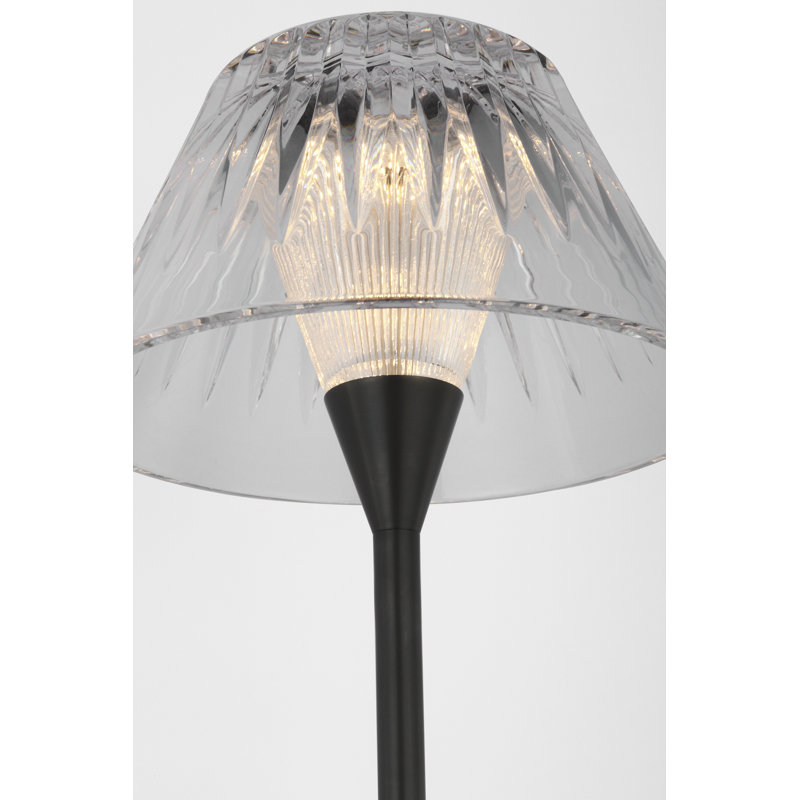 Waterford Blaze Sconce with Clear Crystal, Bronze, 13.75" H x 5.75" W x 7.75" D