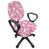 Caricature d'un mélange de polyester rose pêche