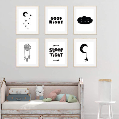« minimaliste », ensemble de 6 pièces pour impression sur papier Deloney