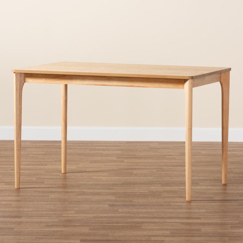 Table de salle à manger Azueta, Chêne naturel