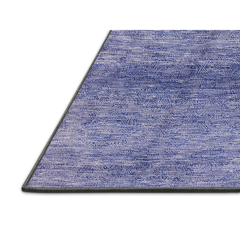 Tapis bleu Jantz, Rectangle 5 pi x 8 pi